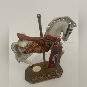 Willitts Tobin Fraley Signed Porcelain Carousel Horse Limited Edition